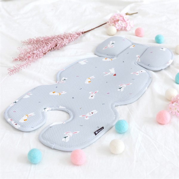 Bebenuvo Nệm lót xe đẩy Busy Bunny