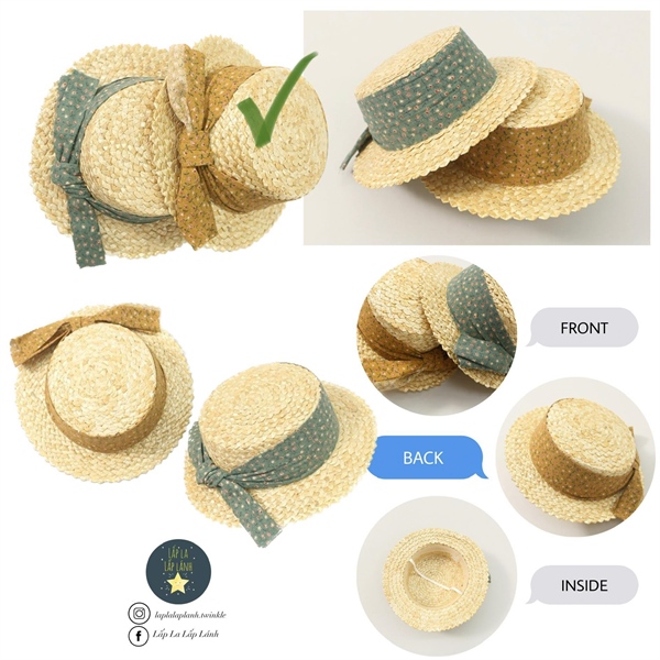 Rangubebe Nón cói ruybang Vàng