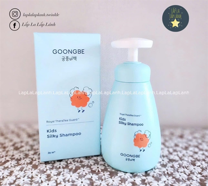 Goongbe Dầu gội kids Silky 300ml date 16/04/2028