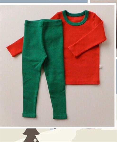 Peekaboo Bộ rời Xanh Đỏ size S