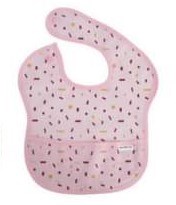 Easyfabric Yếm chống thấm Hồng họa tiết