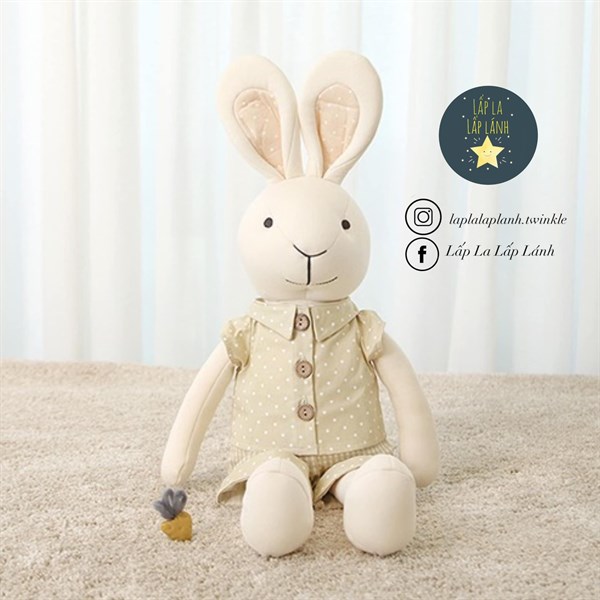Bebelaon Thỏ trai áo sơ mi 60cm