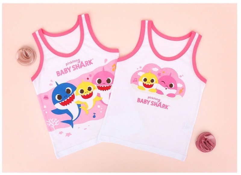 Pinkfong Set 2 áo Babyshark 2-3y
