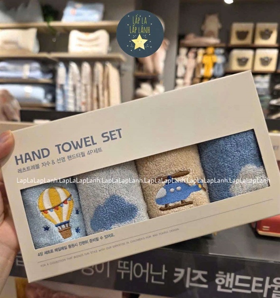 Modernhouse Set khăn 4p Let's Travel