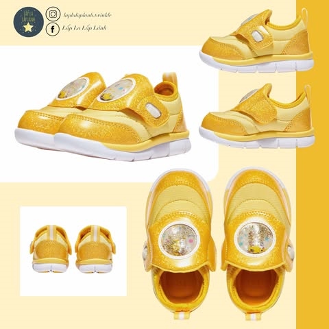 Pinkfong Slip on Babyshark vàng size 130