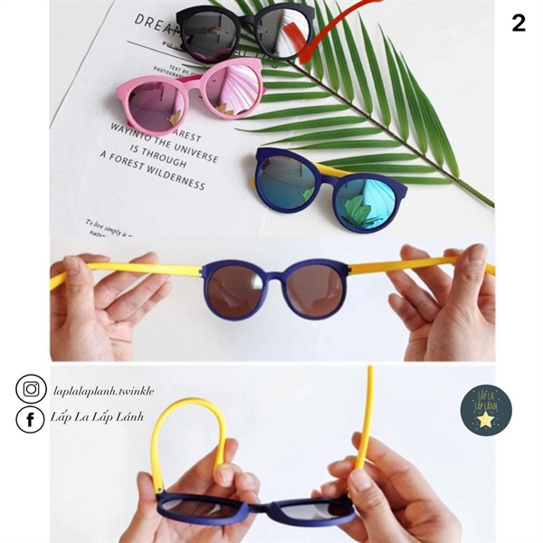 Spunkid Kính mát Đen