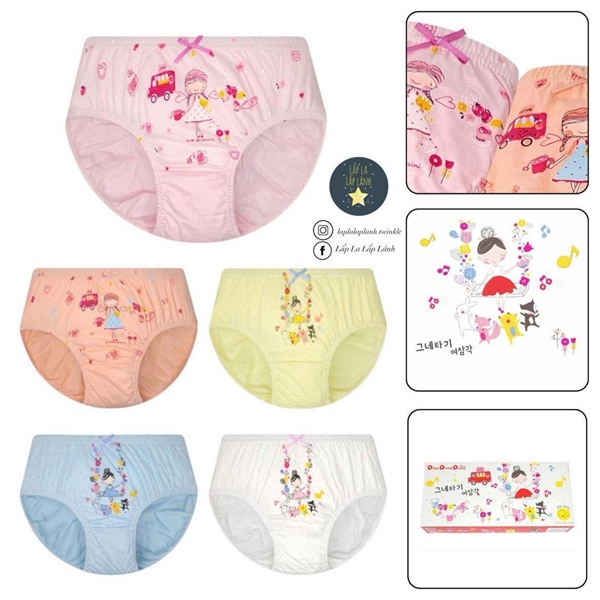 Dingdongdang Set quần chip 5p Swing girl size 65