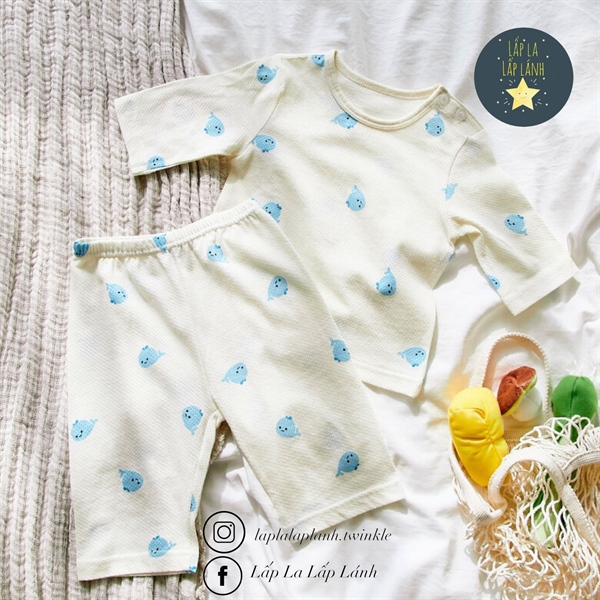 Cocohani Đồ bộ mesh Cá heo size 120