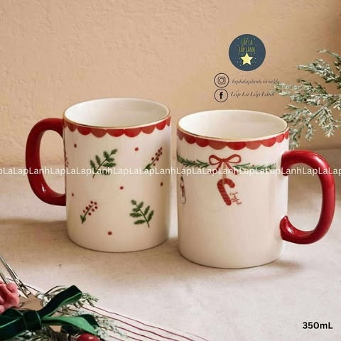 ModernHouse Set 2 ly Noel 350mL