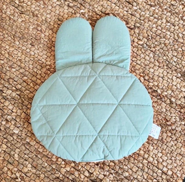 Pastelbubble Thin Pillow Thỏ tam giác Xanh mint
