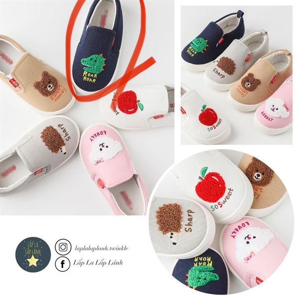 Ozkiz Slip on Khủng long navy size 150