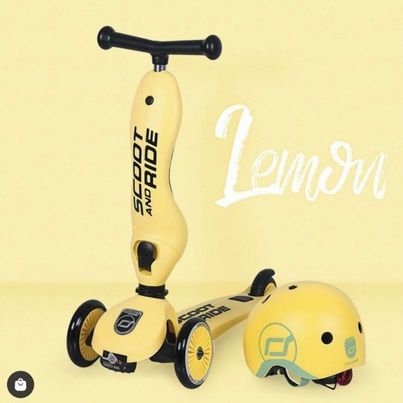 Scoot&Ride Nón bảo hiểm Vàng size M