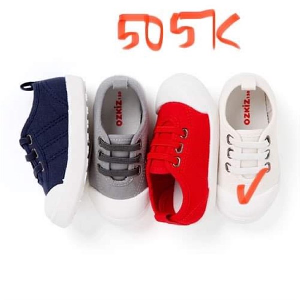 Ozkiz Giày thể thao có dây trắng