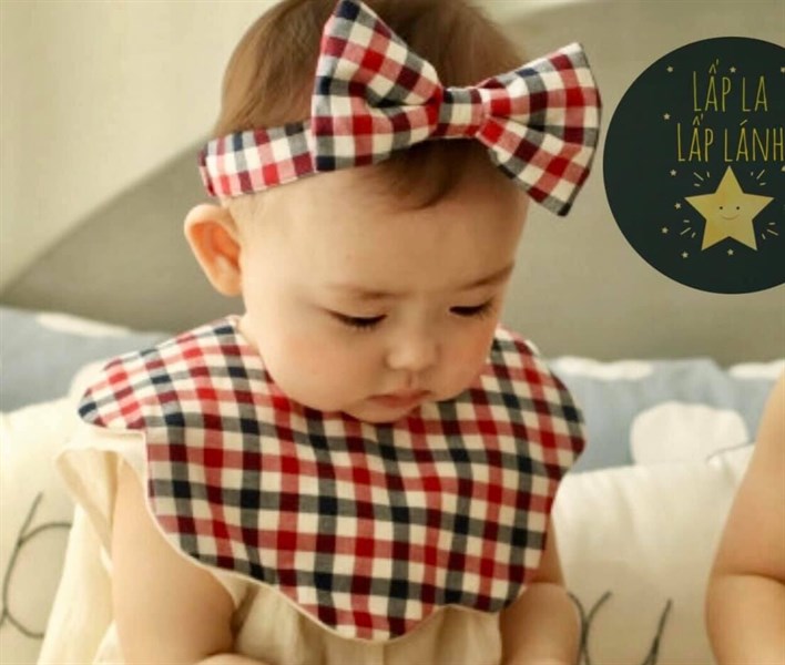 Yếm Vải Uidong Caro Đỏ Đen