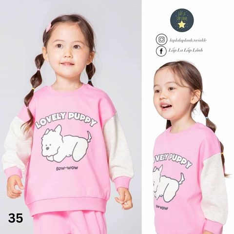 Kidscomo Đồ bộ số 35 size 5-6y size 9