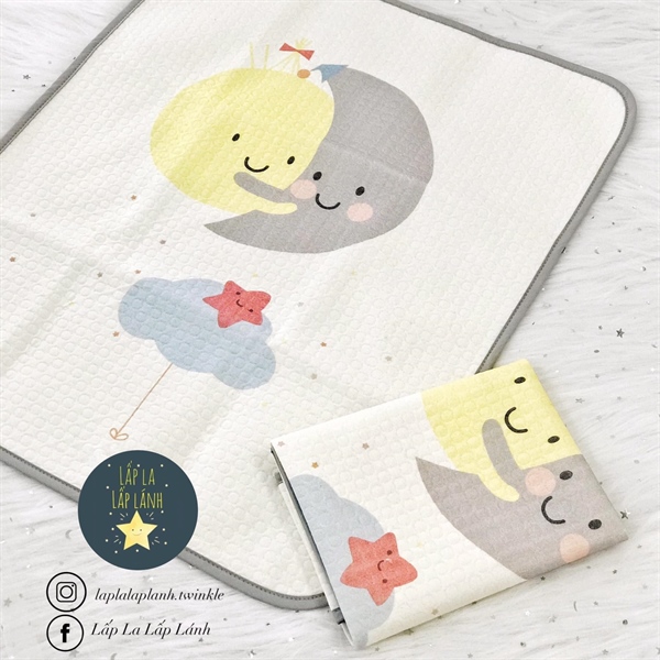 Lieto Thảm chống thấm Mặt trăng ôm mặt trời size L