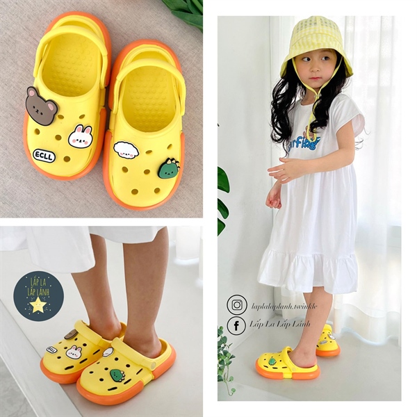 ECLL Dép vàng size 170