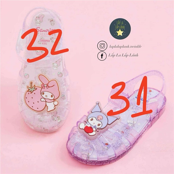 Shoopen Sandal HPKV1E241S Kuromi S190