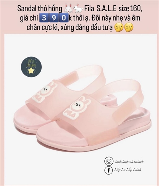 Fila Sandal 3SM01555D_650 size 160