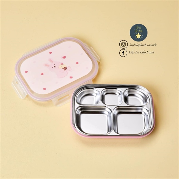 Modernhouse Khay ăn Thỏ hồng