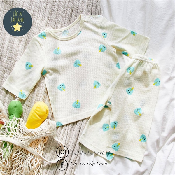 Cocohani Đồ bộ mesh Khủng long size 90