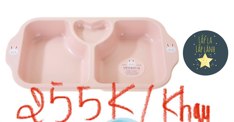 Modern House Khay ăn hồng trái tim