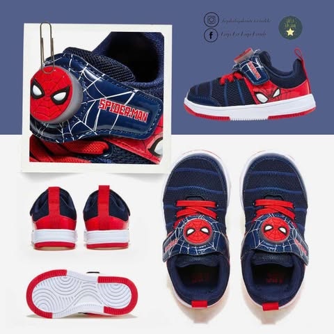 ABC Sneaker K7088 Spiderman đèn S190