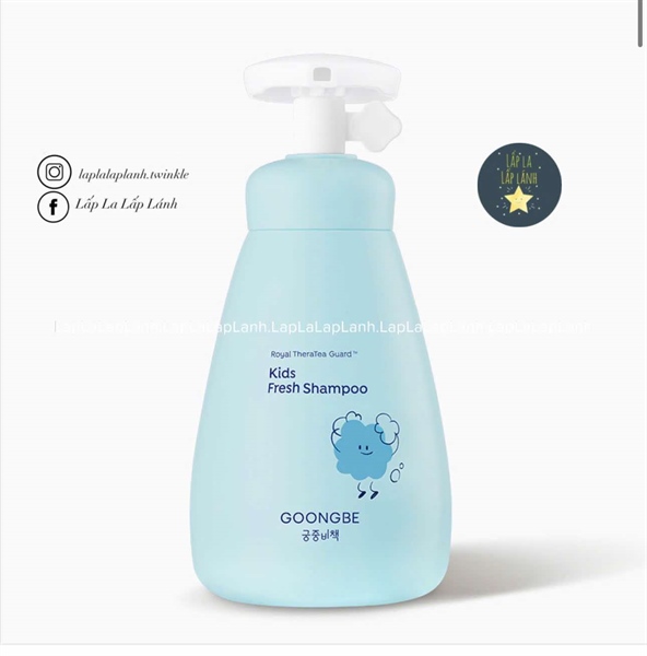 Goongbe Dầu gội kids Fresh 300ml date 03/07/2027