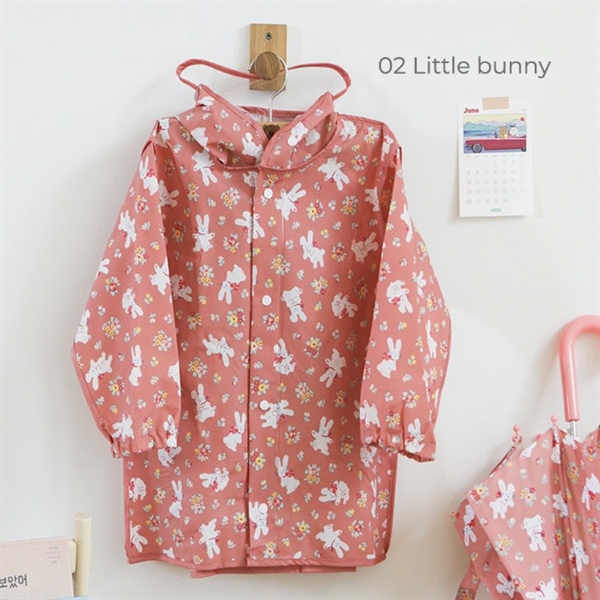 Dailylike Áo mưa Little Bunny size S