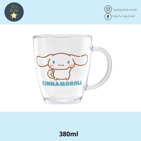 Corelle Ly sứ có quai Cinnamoroll 380ml