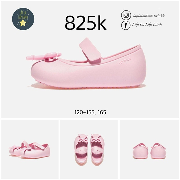 Crocs Giày búp bê CRS210137 size 120