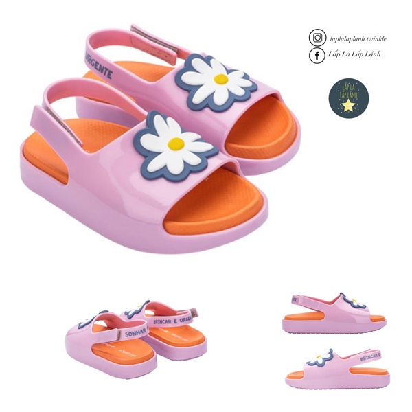 Minimelissa Sandal 33452 hoa tím s150