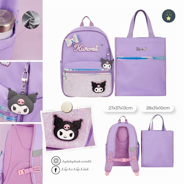 Winghouse Balo SC0094 Kuromi kèm túi