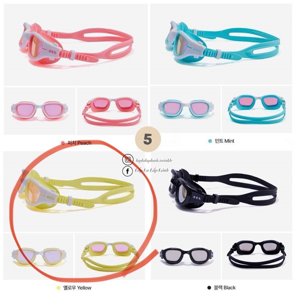 Cocolic Kính bơi Marina Vàng