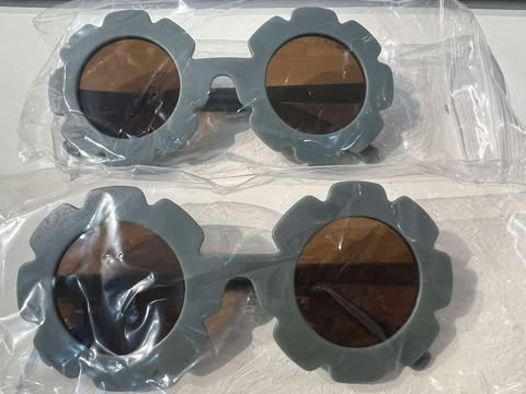 Bayb Kính mát gọng hoa Xanh lá Green