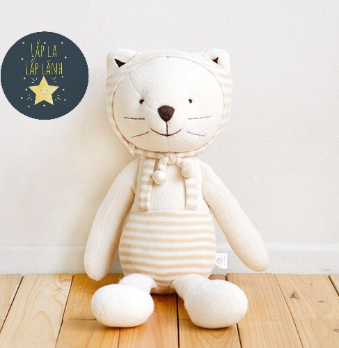 BlessNature Thú bông organic Mèo bông 50cm