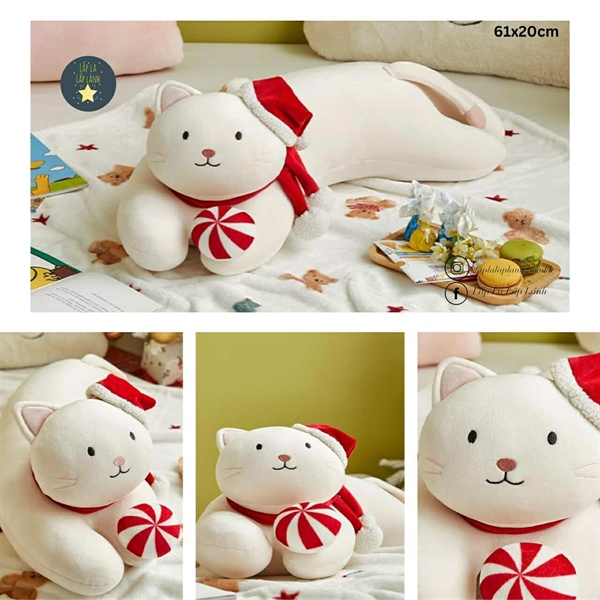 Modernhouse Mèo bông Noel 61cm