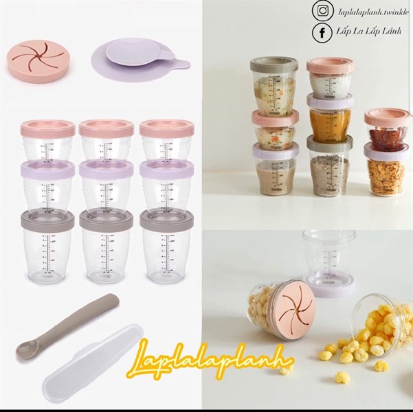 Dailylike Set 3 lọ 3 size (130ml, 180ml, 240ml)