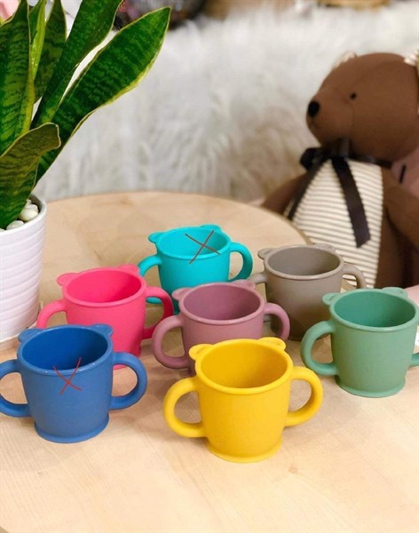 Modui Ly Gấu Silicone Pink