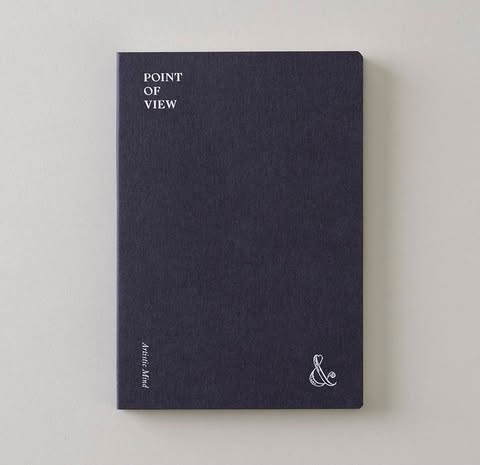 Gongjang Rebus Notebook Ruled And màu Navy