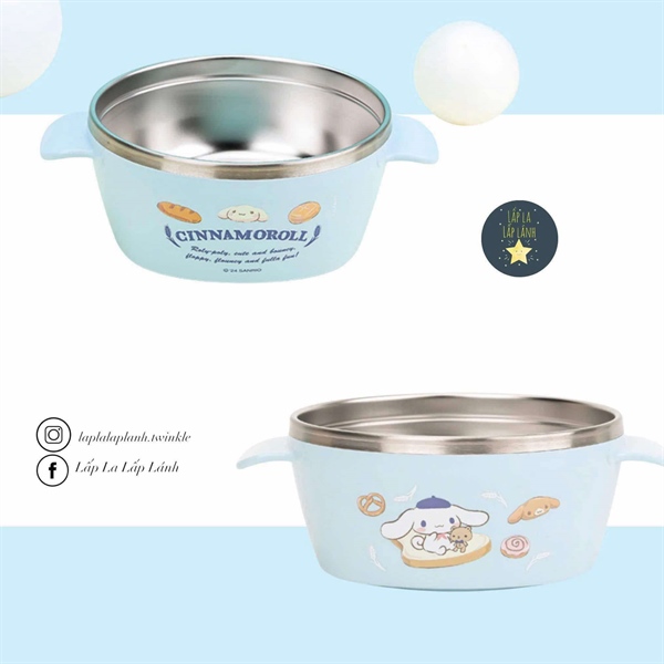 Lilfant Chén inox Cinnamoroll