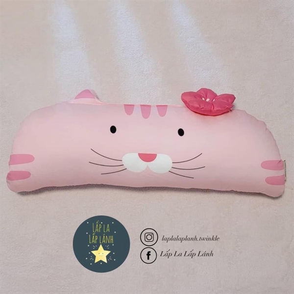 MiloGabby Gối Báo Hồng