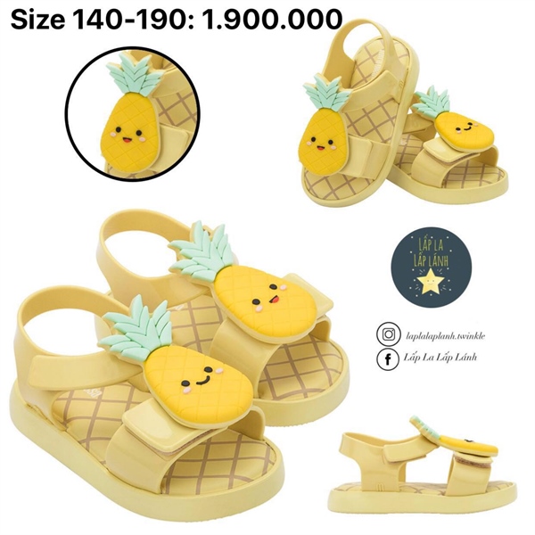 Mini Mellisa Sandal quả thơm