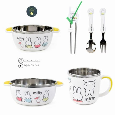 Dongyang Đũa tập gắp Thỏ Miffy