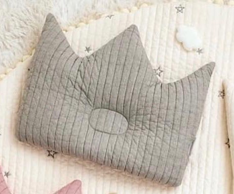 Malolotte Gối chống bẹp đầu Crown vân sọc Xám nhạt