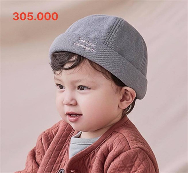 Happy Prince Nón nồi vải Xám