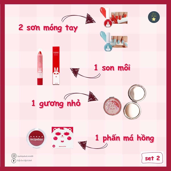 Recipebox Set mỹ phẩm cho bé số 2
