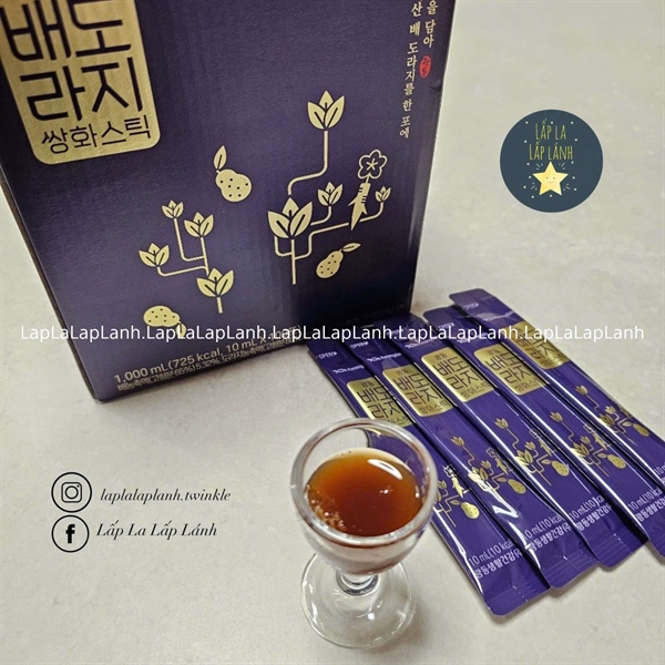 Kwangdong Hộp nước lê cô đặc 100 sticks