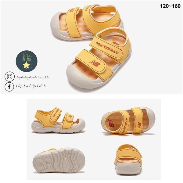 Newbalance Sandal K8809Y4I Vàng size 140