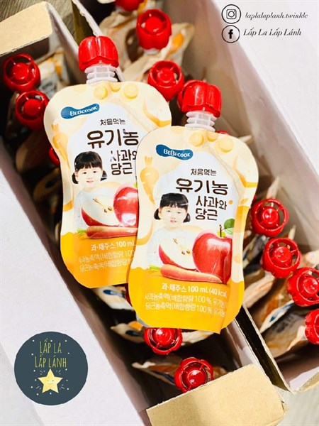 Bebedang Sữa chua khô vị táo